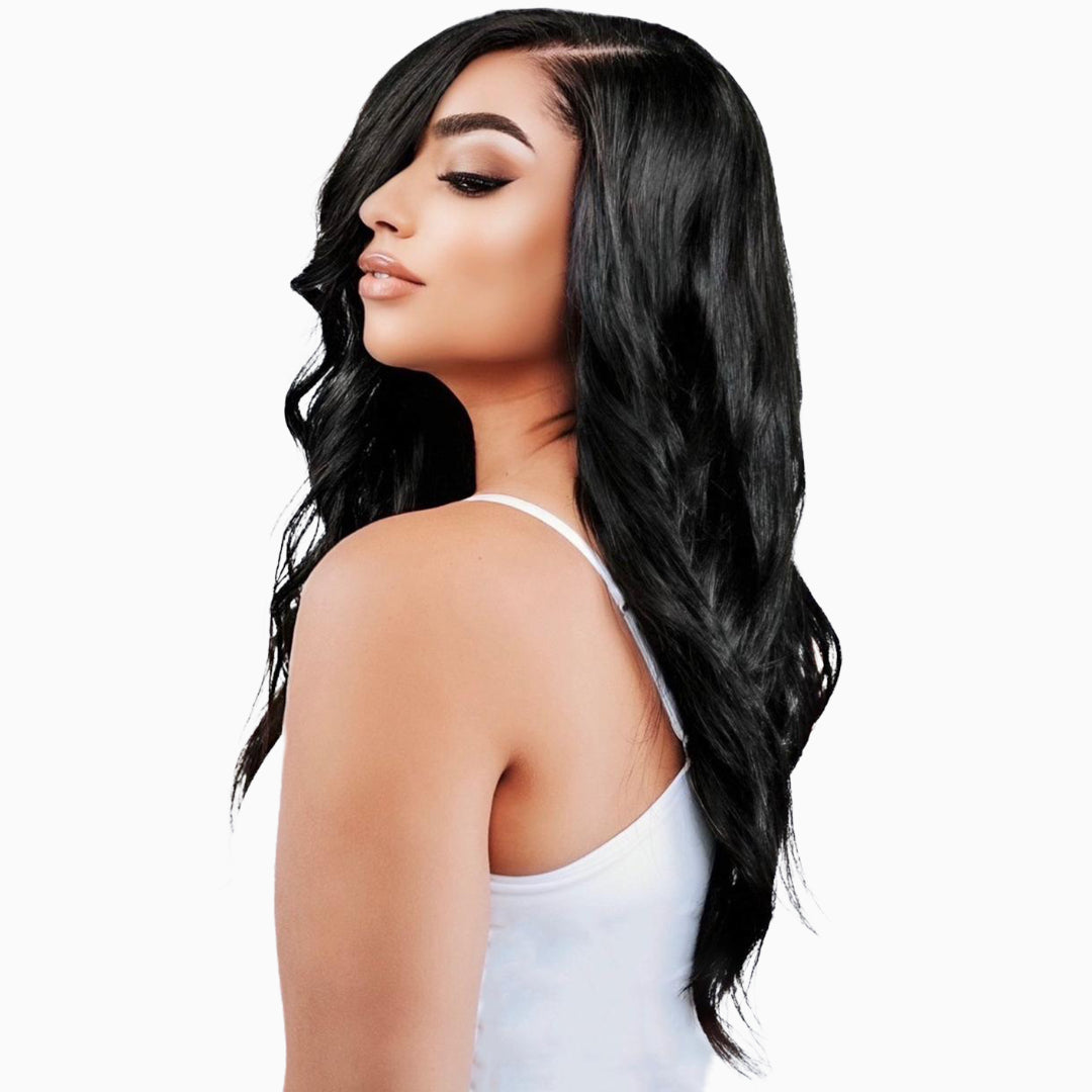Jazzmine Cambodian Silky Straight -  InVisiRoot® Clip-ins (AKA TrueRoot™ Clip-ins)
