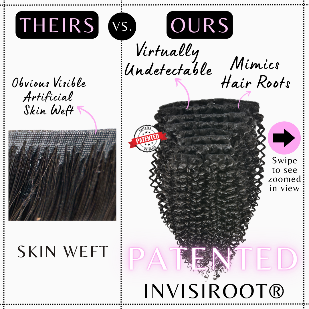 Kelsey Cambodian Light/Medium Yaki Coarse -  InVisiRoot® Clip-ins (AKA TrueRoot™ Clip-ins)