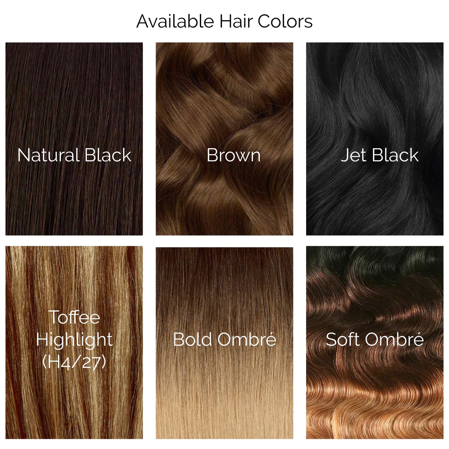 Kelsey - Light/Medium Yaki Coarse -  InVisiRoot® Clip-ins