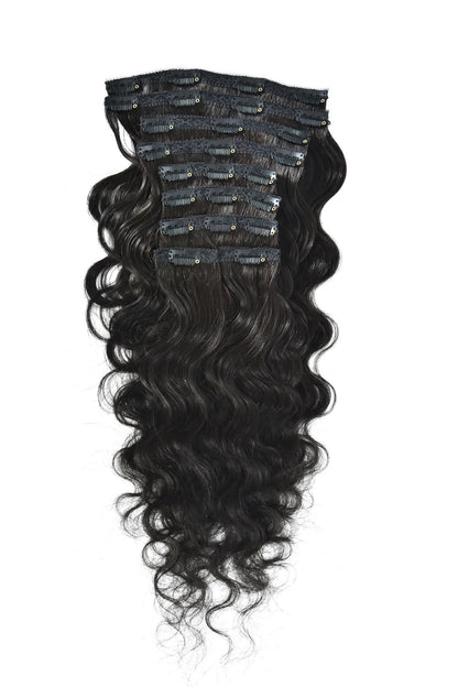 Dominique - Body Wavy - Traditional Weft Clip In Bundles
