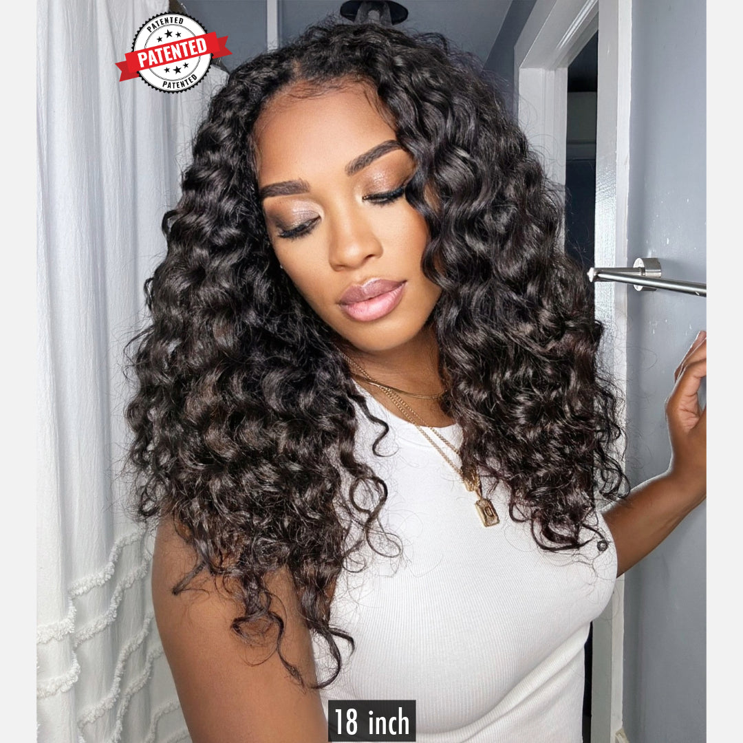 Tara - Cambodian Wavy - InVisiRoot® Clip-ins (AKA TrueRoot™ Clip-ins)