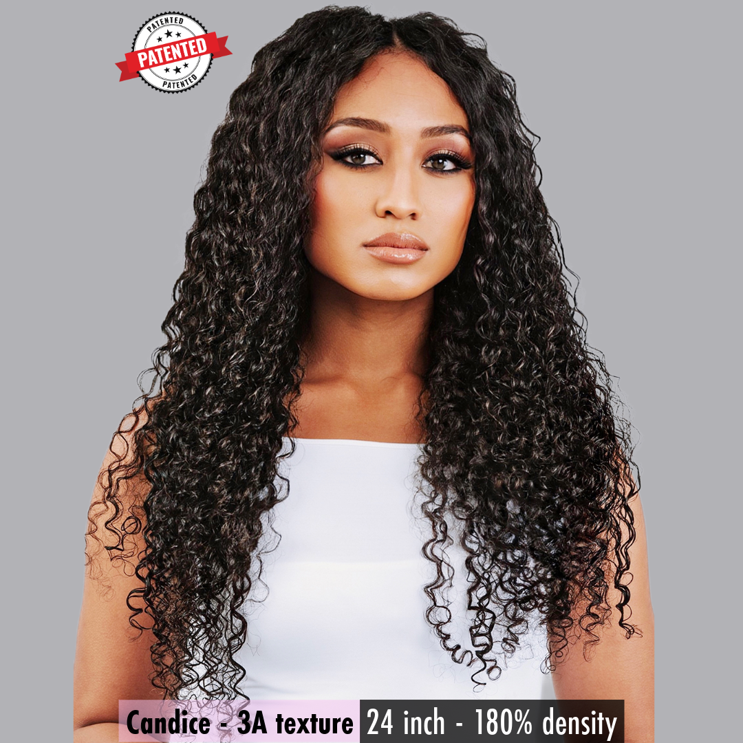 Candice - 3a - Virgin Burmese Hair - InVisiRoot® Thin-Part Wig™️