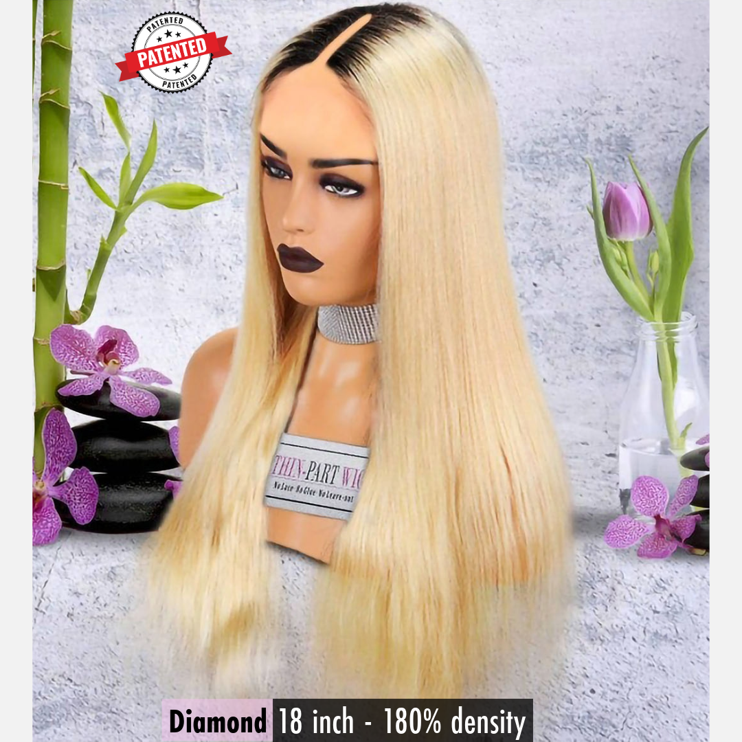 Diamond - Virgin Cambodian Hair - InVisiRoot® Thin-Part™️Wig